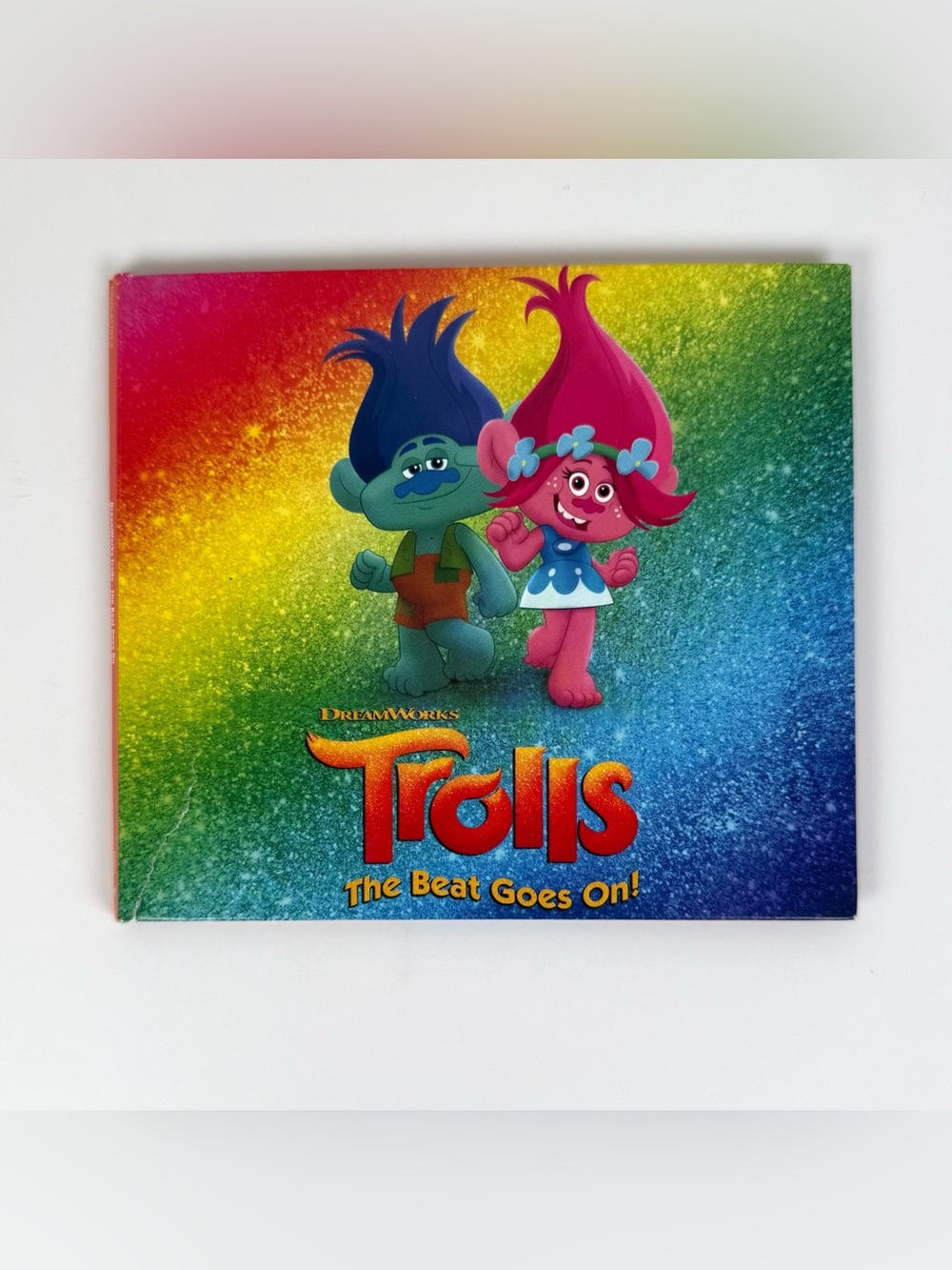 DreamWorks Trolls The Beat Goes On! Music CD Various Artists w/ Insert Stickers